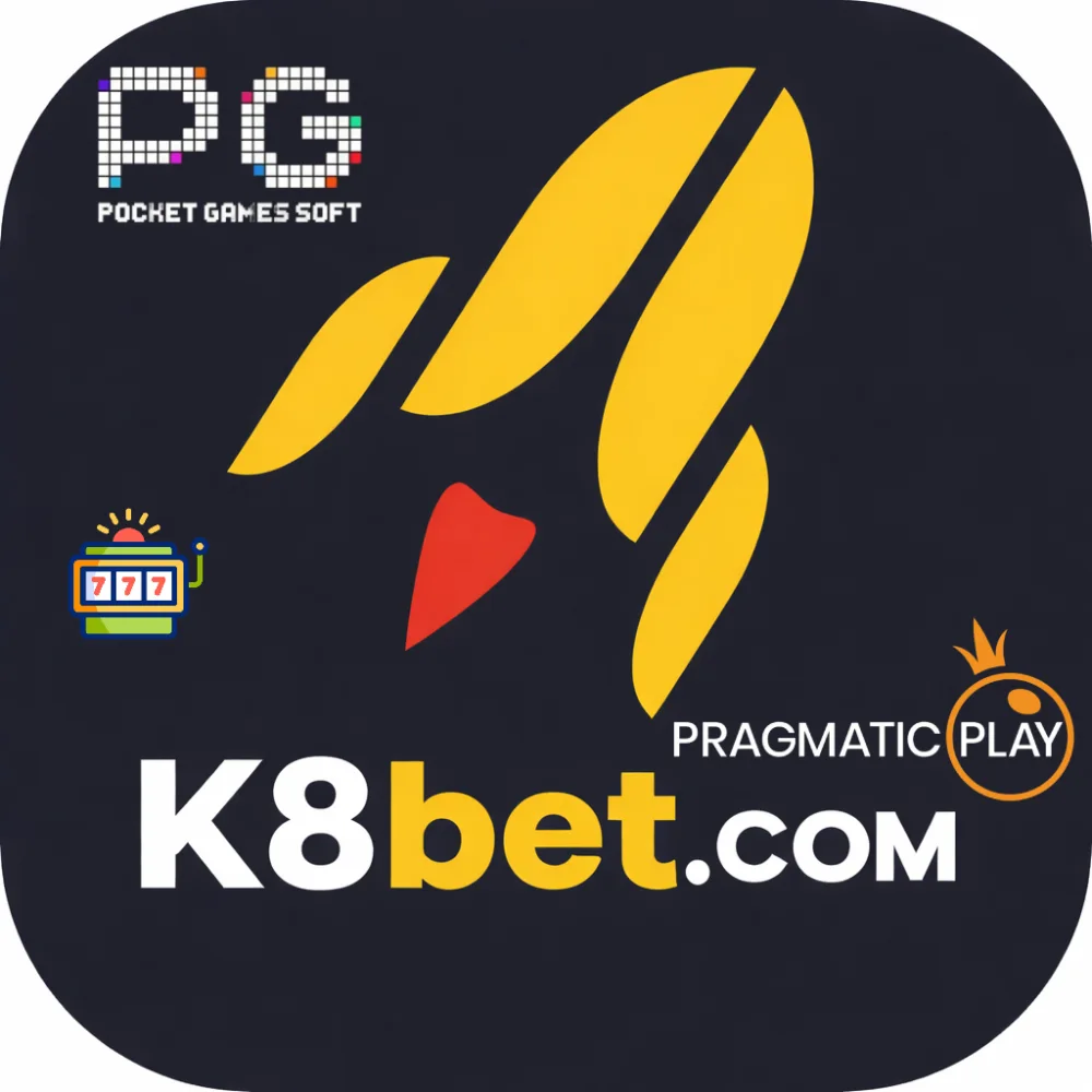 Imagem da página inicial da plataforma K8BET